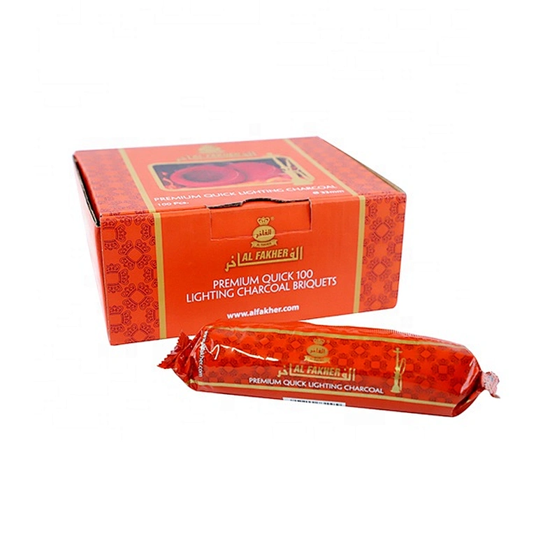 HQRM3301 HongQiang coal for hookah initant light charcoal Shisha Charcoal Round Charcoal