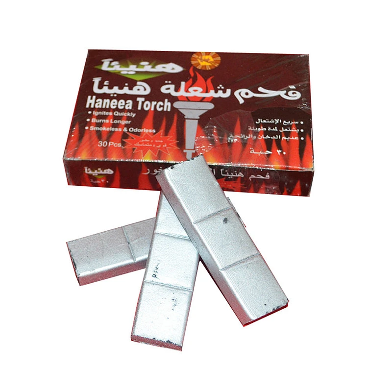 Hong Qiagn torch coal pure silver powder charcoal for hookah
