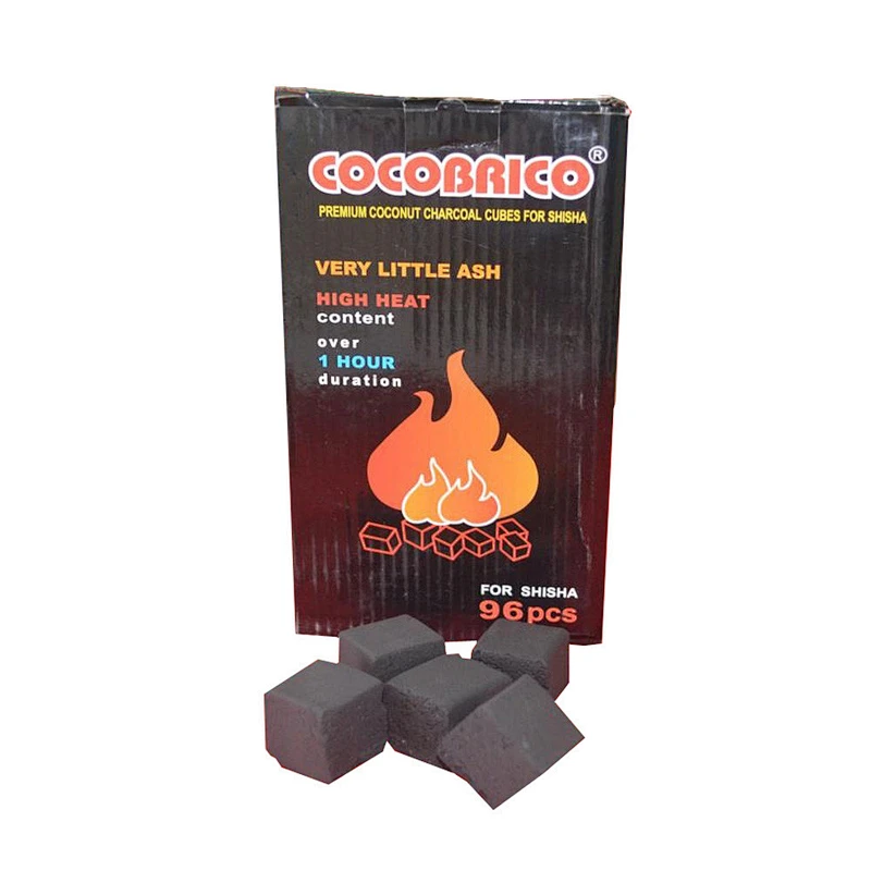 HQHC0025 Special Quality burning 120mins indonesia coconut shell charcoal for hookah
