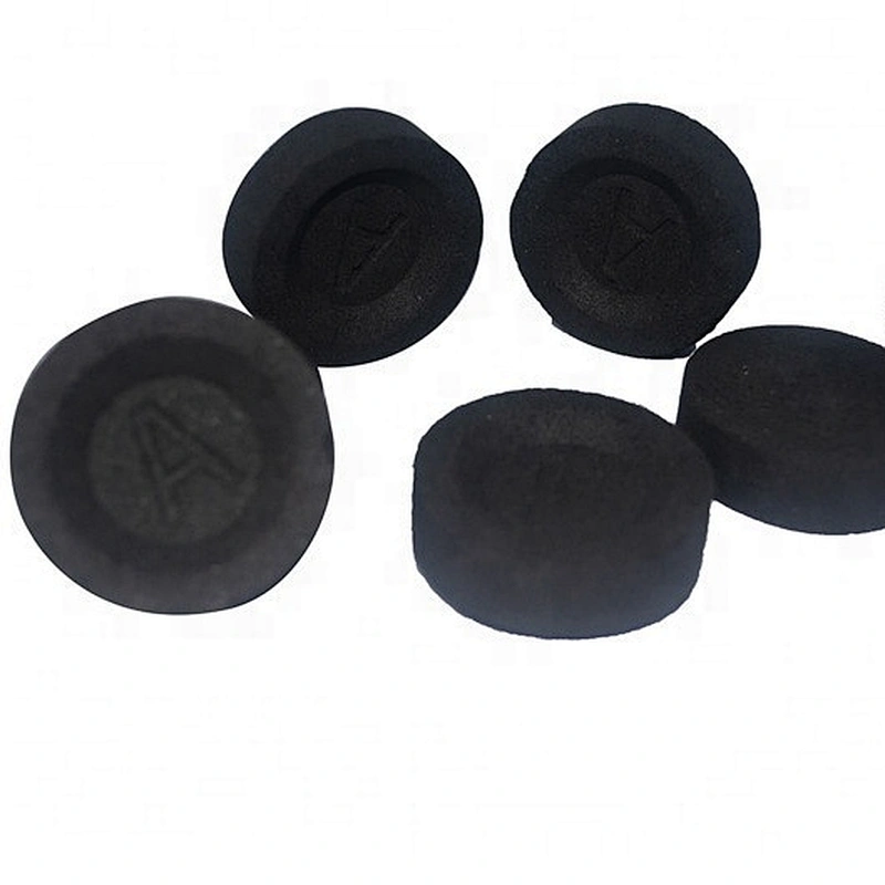 HQRM4001 HongQiang Quick Lighting Hard Wood Round Charcoal for Shisha/Hookah