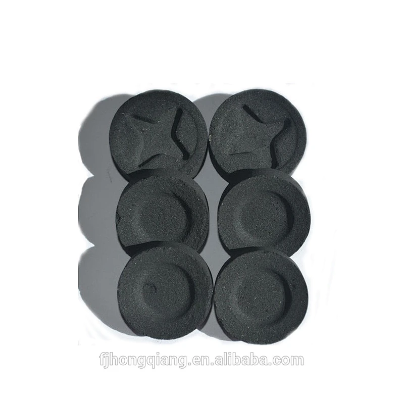 HQRM3301 HongQiang Instant Light Best Selling Pure Fruit Wood Round Charcoal for Shisha/Hookah