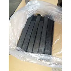 HongQiang High Calorific Value No-smoke No-taste Square Bamboo charcoal for BBQ