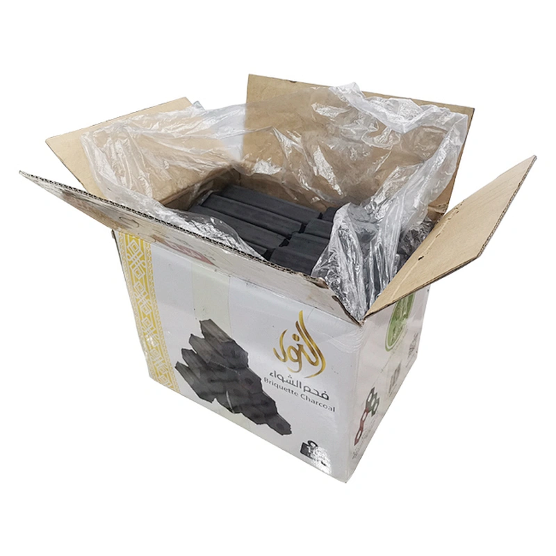 HQBQ0002 Hongqiang best quality bbq charcoal 100% natural bamboo less ash long burning compressed charcoal