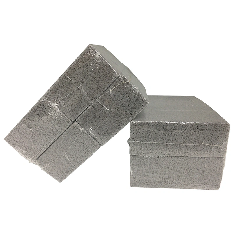 HQBG-02  HongQiang Grey BBQ Grill cleaning brick Pumice Stone brick for Barbecue Four Bricks Glass Pumice Stone  in one set