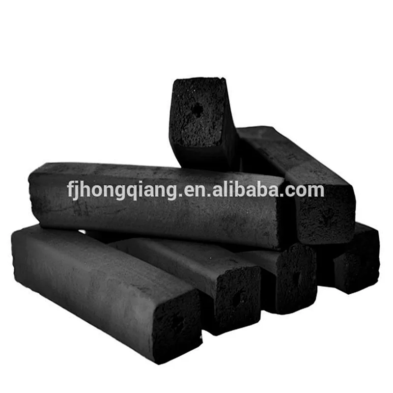 HongQiang Smokeless Square Bamboo BBQ Charcoal Grill for Cooking