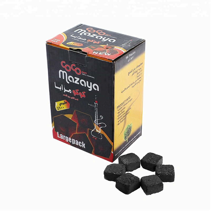 Hongqiang coconut  incense burning hookah cube charcoal