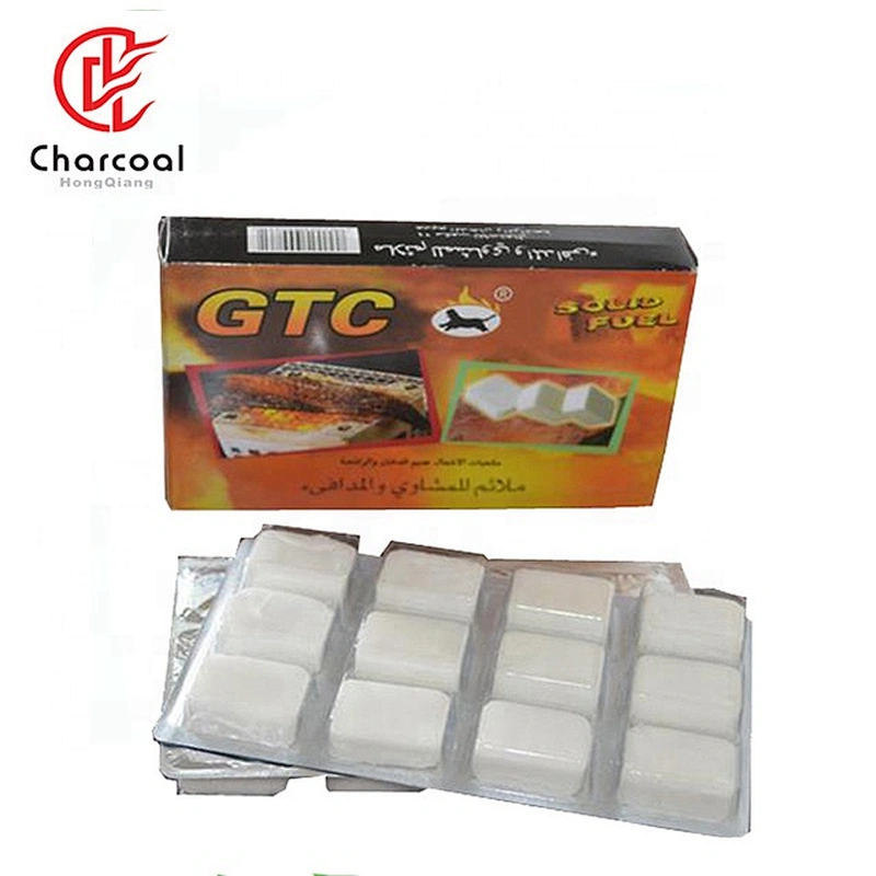 HQS-012 Hong Qiang low price hexamine solid fuel tablets for camping