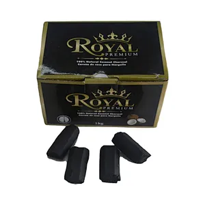 Hongqiang  pure coconut finger charcoal for hookah & barbeque