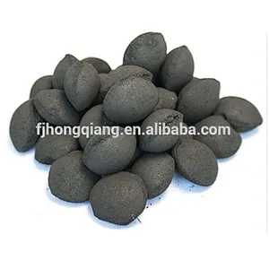 HongQiang Bamboo Pillow Shape Instant Light Charcoal Briquette for Commercial