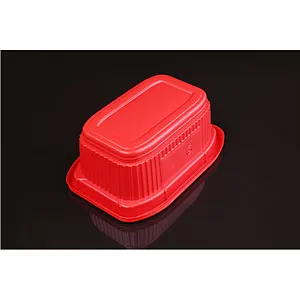 HQFC Hot Selling PP Plastic Disposable Take Away Food Container Heating meal