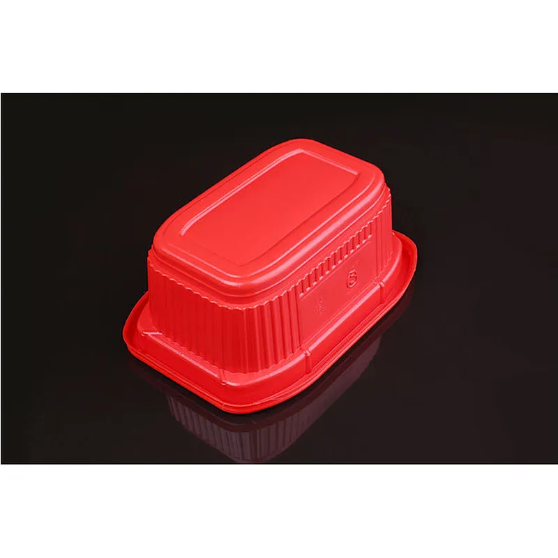 HQFC Hot Selling PP Plastic Disposable Take Away Food Container Heating meal