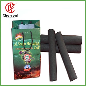 Quality hot sell white ash smokeless bamboo finger charcoal