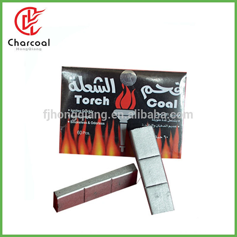 HongQiang smokeless instant light hookah bamboo silver charcoal