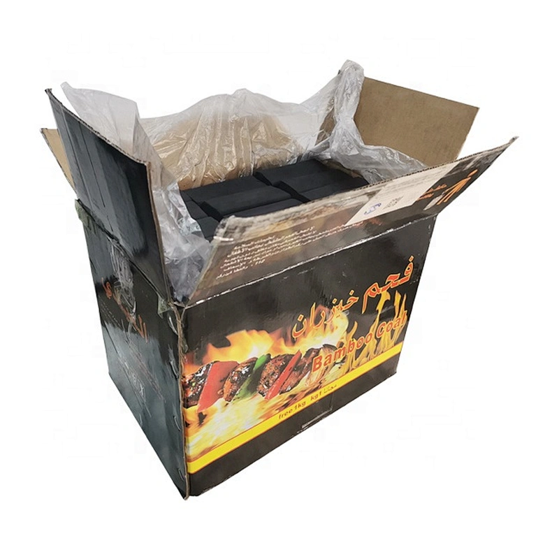 HQBQ0002 HongQiang Quick Light Bamboo Powder Smokeless Cooking Charcoal