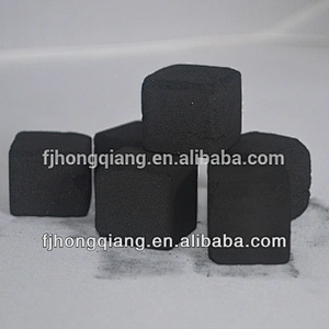Hong Qiang high quantity use of coconut shell indonesia coco nara cube charcoal for sale