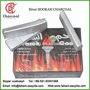 HongQiang burning 90-100mins Bamboo Silver charcoal Torch coal