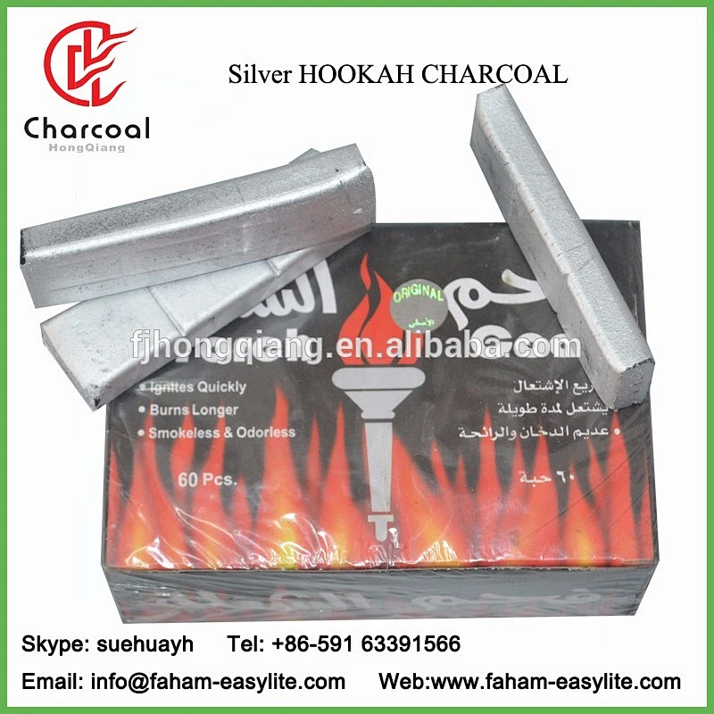 HongQiang burning 90-100mins Bamboo Silver charcoal Torch coal