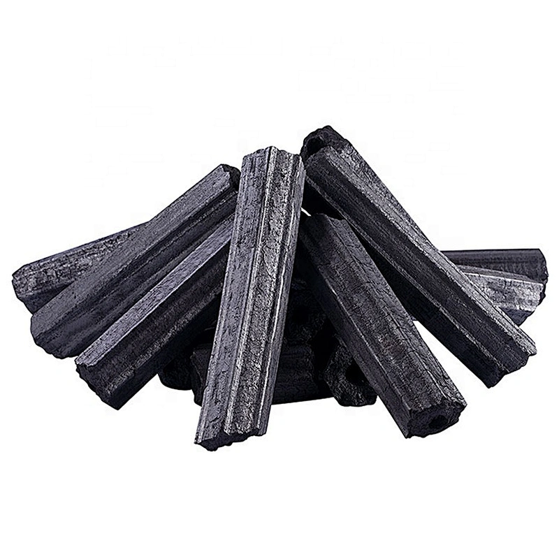HQBQ0006 Hong Qiang Machine Made Charcoal Wood Sawdust BBQ Charcoal