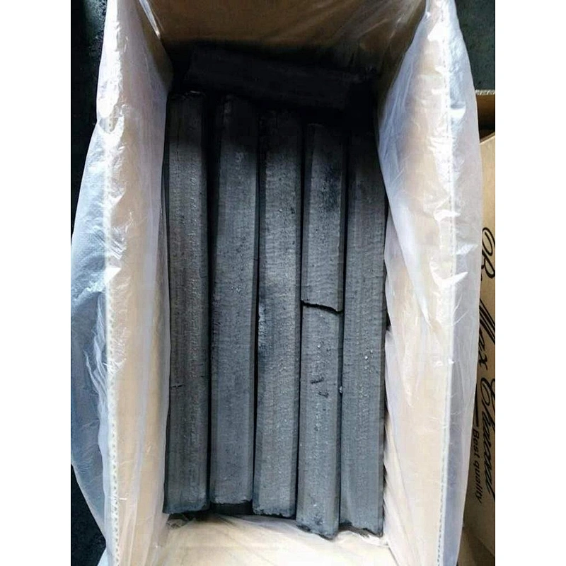 Hongqiang Height Adjustable Square Bamboo Sawdust Charcoal for BBQ