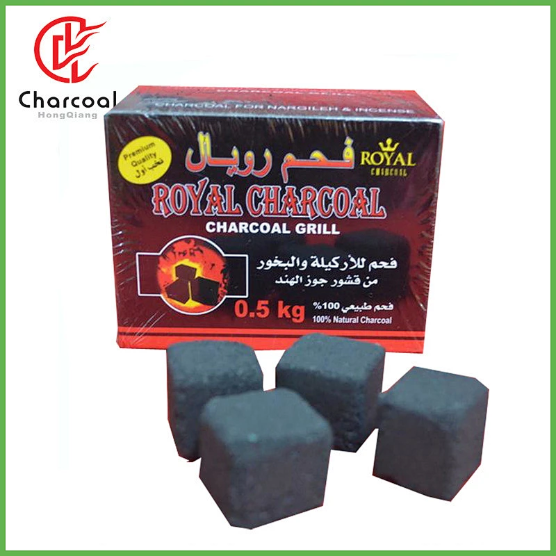 Hoongqiang Cube Cocobrico Coconut Shell Charcoal for Hookah