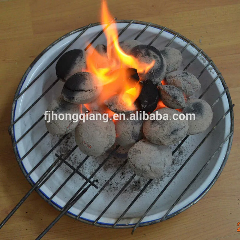 Hong Qiang Instant Light Bamboo BBQ Pillow Charcoal for Barbeque