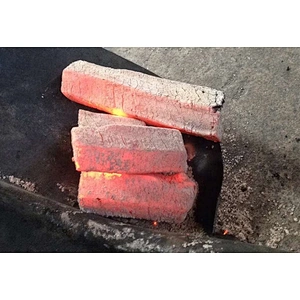 HQBQ0006 HongQiang Long Burning Time Eco-friendly Hexagonal Hardwood Barbecue Charcoal