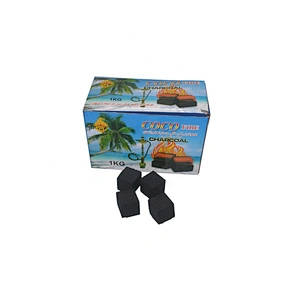 Hongqiang 2.5cm Coconut shell Cube shisha charcoal briquette
