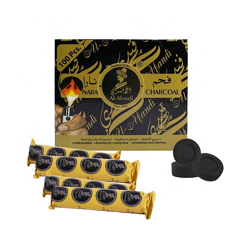 HQRM3510 HongQiang Wholesale 35mm Quick Light Polo Charcoal Tablets for Shisha/Hookah