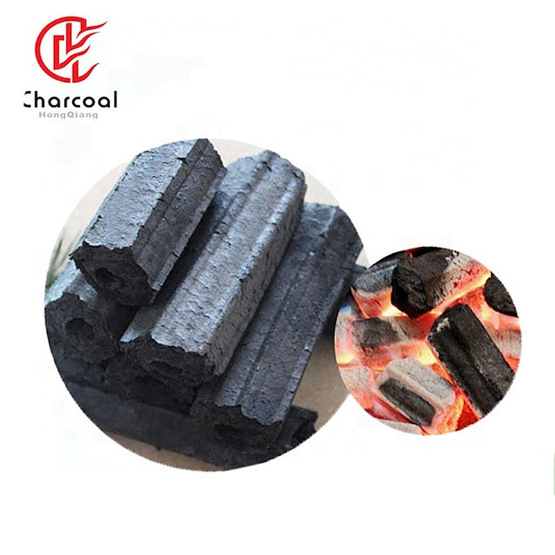 HQBQ0006 HongQiang Hardwood Barbecue Sawdust briquette Charcoal for Wholesale