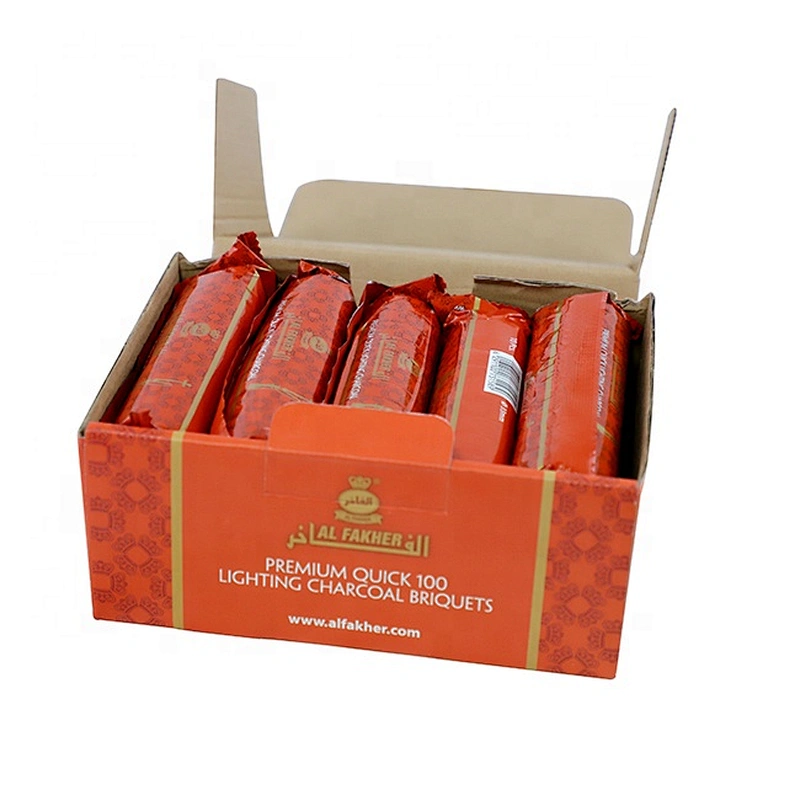 HQRM3301 HongQiang coal for hookah initant light charcoal Shisha Charcoal Round Charcoal