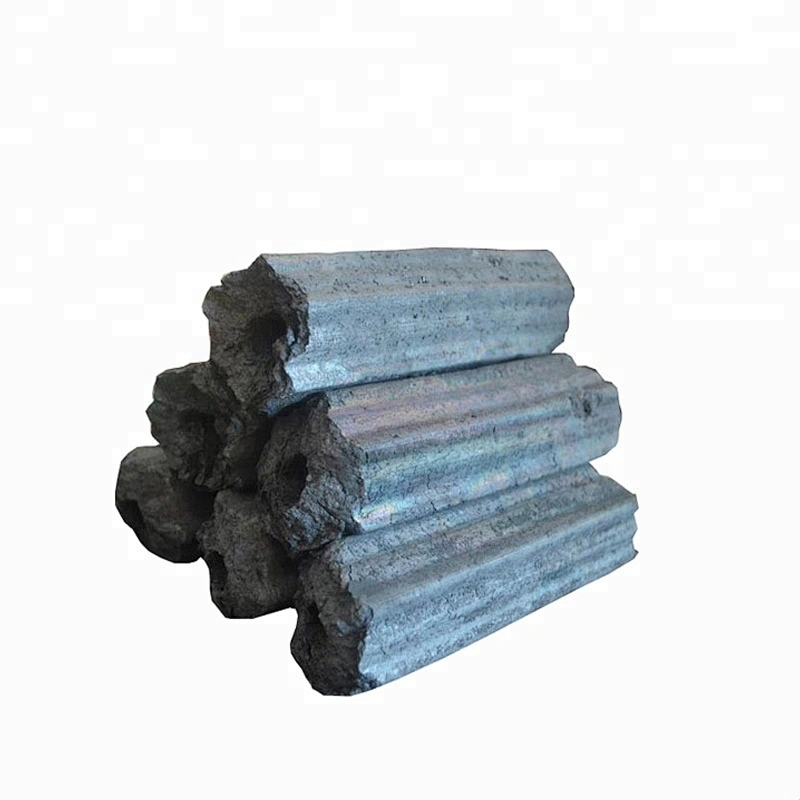 Hongqiang High Quality Eco-friendly  Hexagonal Hardwood  Barbecue Charcoal
