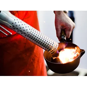 HQ-L105 HongQiang Electric BBQ Firepit Charcoal Lighter Starter Torch Windproof Spark Tools Long Lighter Starter