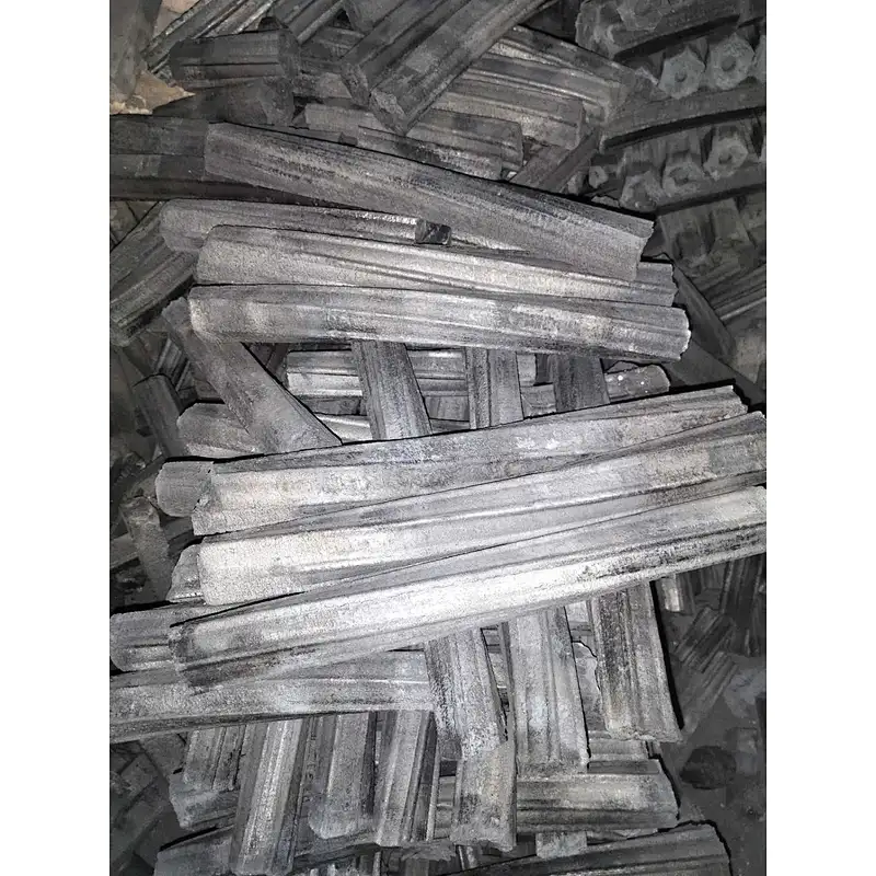HQBQ0006 Hongqiang Machine-made Hexagonal Bamboo Sawdust Briquette Charcoal for BBQ
