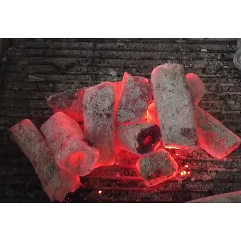 Hongqiang High Value Eco-friendly Bamboo Square BBQ Charcoal