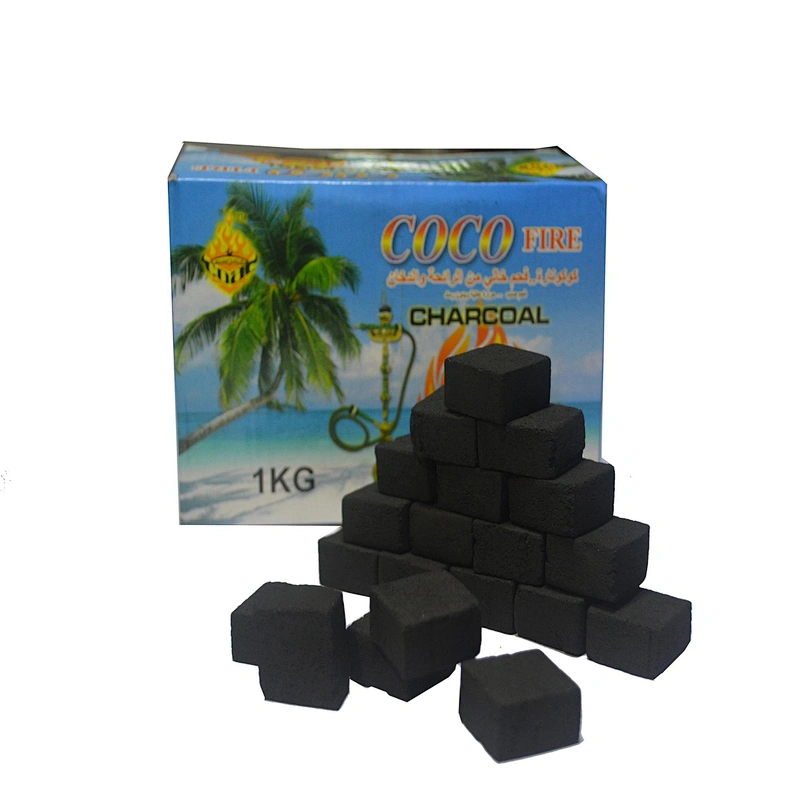 HongQiang Coconut Shell charcoal cube charcoal for shisha
