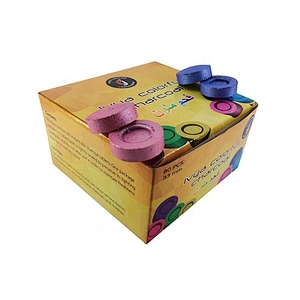 HQRM3380 Hong Qiang Briquette Low Ash Shisha Incense Nature Round Charcoal Tablets