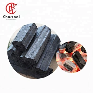 HongQiang Long Burning Time Hexagonal Hardwood Sawdust Briquette BBQ Charcoal