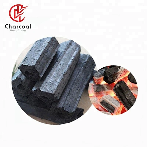 HongQiang Long Burning Time Hexagonal Hardwood Sawdust Briquette BBQ Charcoal