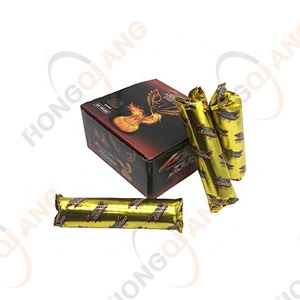 HQRM3880 Hongqiang Instant Smokeless charcoal 38mm Round Charcoal Tablets for Shisha Hookah