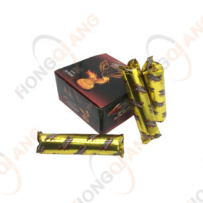 HQRM3880 Hongqiang Instant Smokeless charcoal 38mm Round Charcoal Tablets for Shisha Hookah