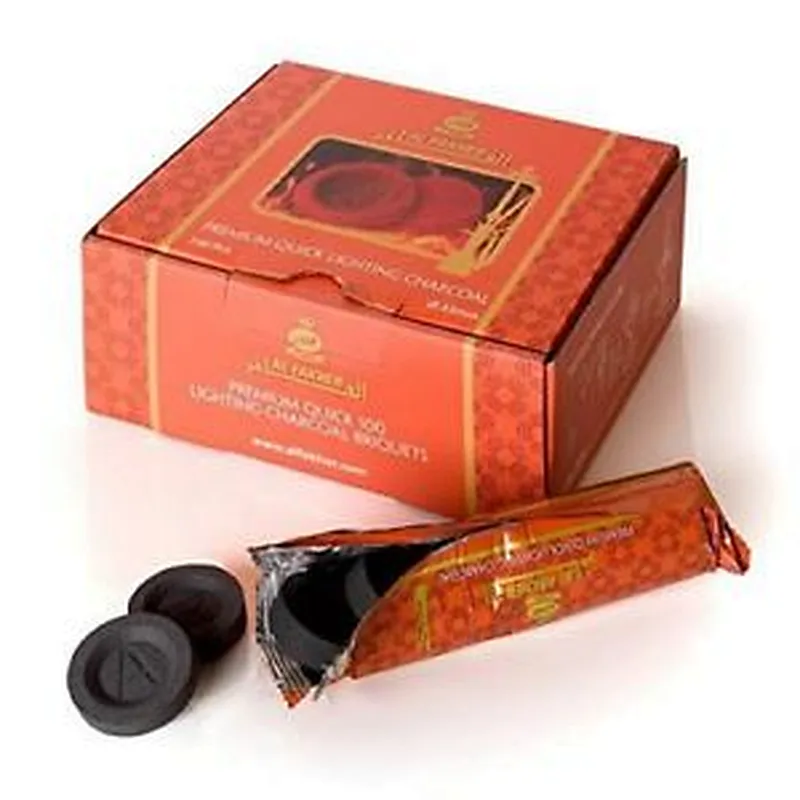 Hongqiang export arab charcoalfakher charcoal , shisha round charcoal briquette