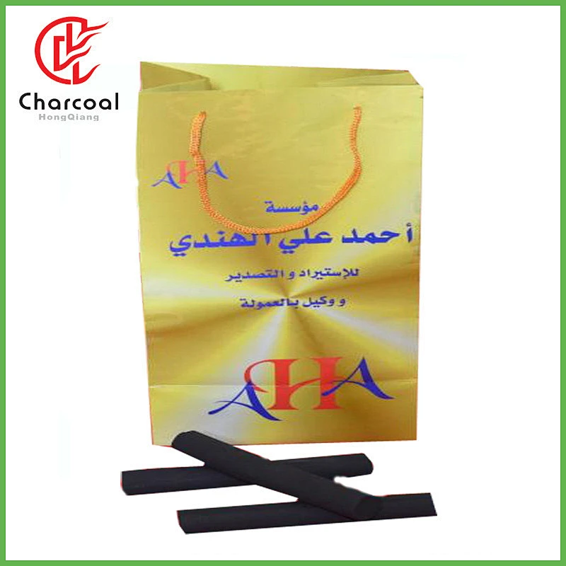HongQiang Pure bamboo finger stick charcoal for hookah shisha