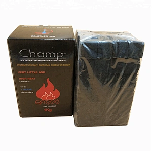 HongQiang smokeless coconut shell hookah charcoal briquette