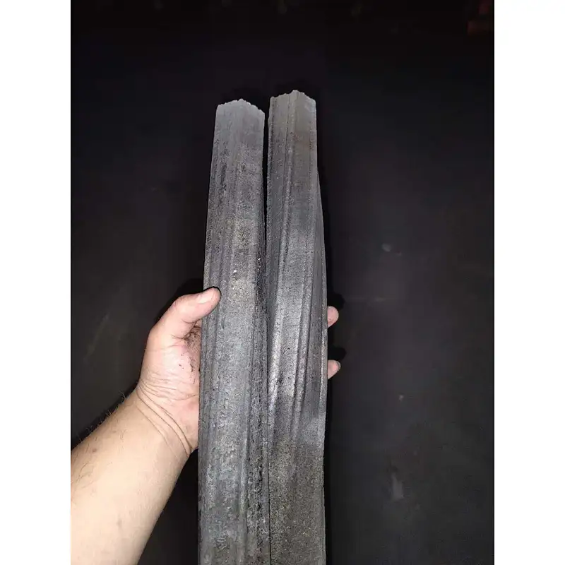 HQBQ0006 Hongqiang Machine-made Hexagonal Bamboo Sawdust Briquette Charcoal for BBQ