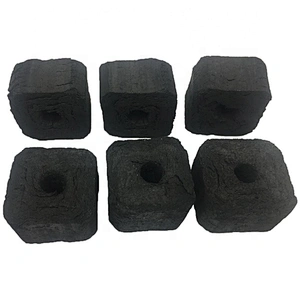 HQHC0025 HongQiang Pure Bamboo Cutting Hookah Charcoal