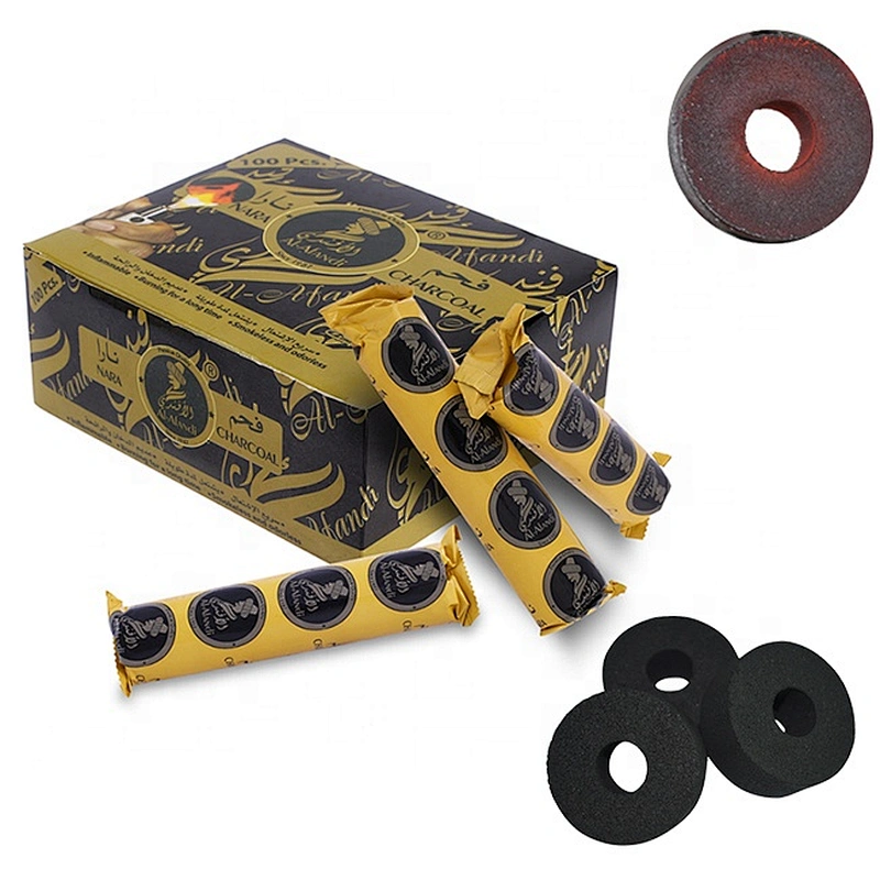HQRM3501 Hong Qiang Premium High Heating Value Instant Light Charcoal Fruit wood Charcoal