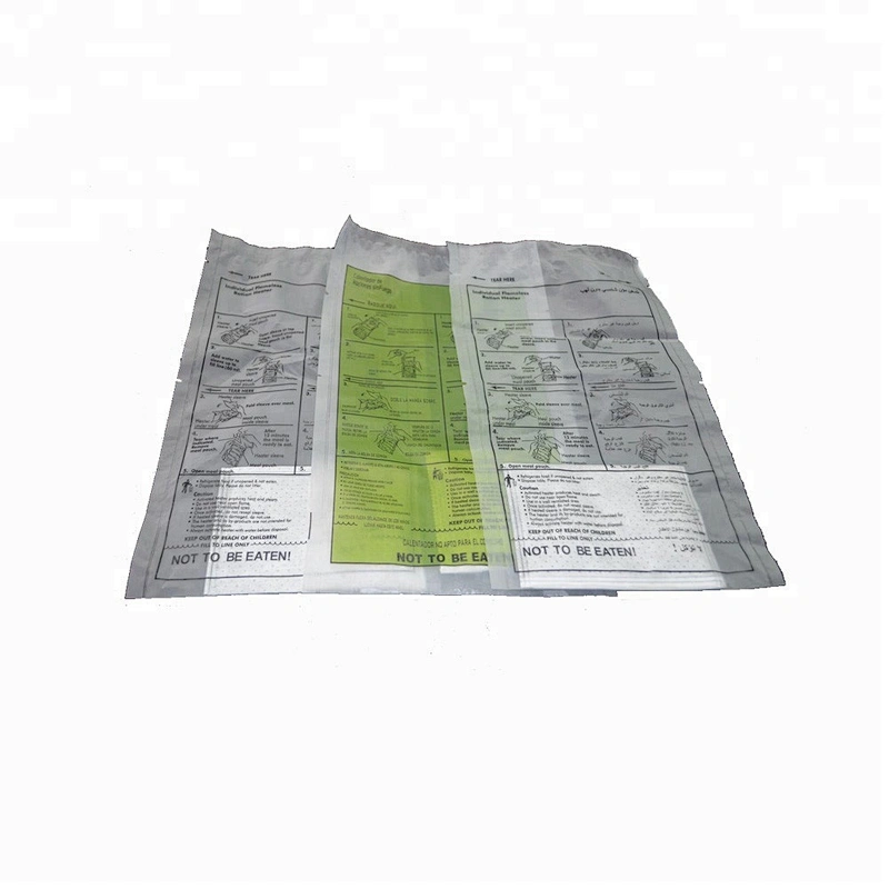 HQF-060 HongQiang MRE Emergency Survival Water Reactive Flameless Heating Food Bag