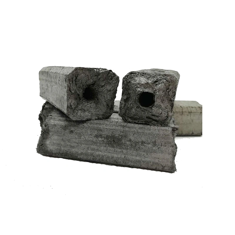 HQBQ0004 HQ Smokeless High Quality Square Shape Bamboo BBQ Charcoal