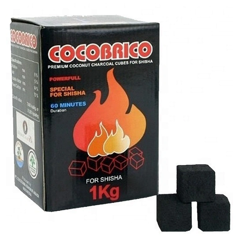 HQHC0025 HongQiang Coconut Shell Charcoal  Cube Hookah Shisha Charcoal