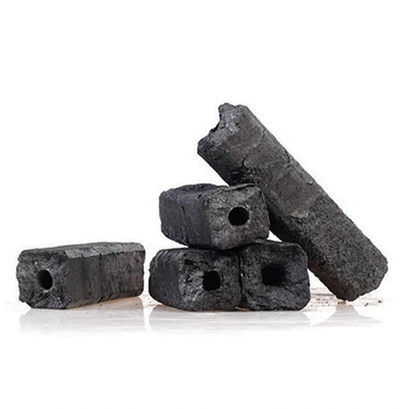 HQBQ0004 HongQiang Bamboo Briquette Making Machine Square Charcoal for BBQ Grill